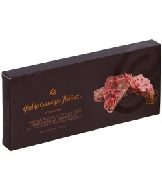 Chocolate con Leche y Galleta Speculoo a la Frambuesa Pablo Garrigós
