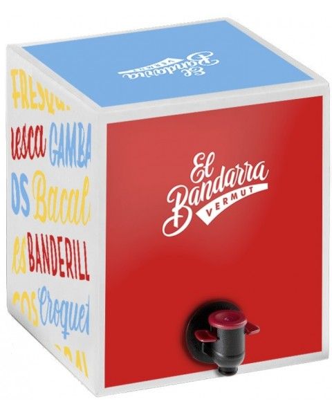 El Bandarra Vermut Rojo Bag in Box 5 Litros