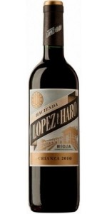 Vino para el día del padre. 6 Riojas para papá: Hacienda López de Haro crianza 2012