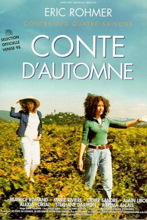 Cine y vino: películas de vino, Cuento de otoño