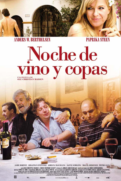 Cine y vino: películas de vino, Noche de vino y copas