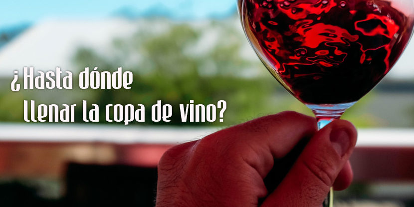 Hasta dónde llenar una copa de vino al servir? > Blog Vinos Cutanda