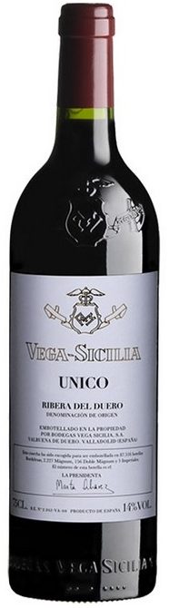 Vino Reserva de Bodegas Vega Sicilia, Unico 2007